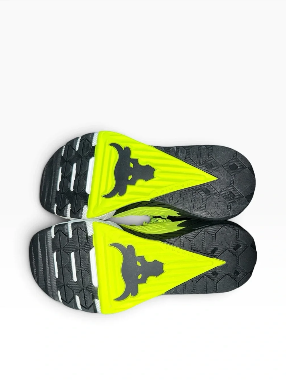 Under Armour Men’s Neon Yellow & Black Athletic Running Shoes